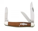 Bear & Son Cutlery 3-1/4" Desert Iron Wood Medium Stockman