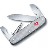 Victorinox Swiss Army Electrician, 3.7" Closed, Silver Alox Aluminum Handle