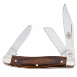 Utica Cutlery Adirondack Stockman Hardwood Handle 3 Blade Pocket Knife