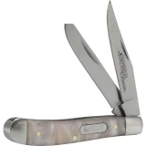 Schrade IMP18PS Imperial Small Stockman 2-Blade Pocket Knife with Pink