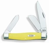Case Cutlery - Large Stockman (3375CV) 3 Blade Yellow Handle