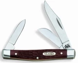 Case Medium Stockman, Working Series, Brown Synthetic Handles (6344SS)
