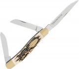 Winchester 3 Blade Stockman Jigged Bone Knife