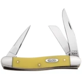 Case Cutlery Yellow Synthetic Stockman w/Punch Medium