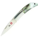 Al Mar Knives Hawk Classic Black Pearl Single Blade Pocket Knife w/ Po