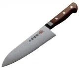 Al Mar Knives 7" Santoku Chefs Knife with Cocobolo Handle