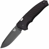 Benchmade 6800BK APB Automatic Knife, 3.5" Plain Black Blade