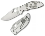 Spyderco Foundry, 3.3" CTS XHP Blade, Stainless Steel Handle - C160P