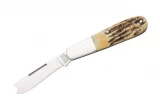 Bear & Son Cutlery Genuine India Stag Bone One-Arm Bandit Barlow