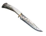 Silver Stag Short Bowie Tool Steel Series Fixed Blade Knife