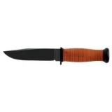 Ka-bar Knives Mark 1 Leather Handled