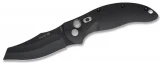 Hogue EX-A04 3.5in., Automatic Knife with Black G-10 Handle, Black Pla