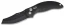 Hogue EX-A04 3.5in., Automatic Knife with Black G-10 Handle, Black Pla