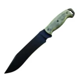 Ontario Knife Company NS6 Black Micarta Night Stalker Knife