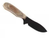 Silver Stag Whitetail Caper Knife with Leather Sheath