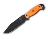Ontario Knife Company RD 6 Orange G10 Plain Edge Knife with Sheath