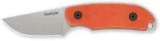 Kershaw Knives Skinning Fixed Blade Knife with Orange G-10 Handle