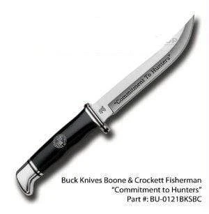 Buck Knives B&C Fisherman "Commitment to Hunters"