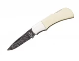 Bear & Son Cutlery Mastodon Damascus Mini Executive Lockback