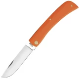 Case Sod Buster Jr, 2.8" Blade, Orange Synthetic Handle (4137 SS) - 80