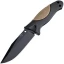 Hogue EX-F02 Fixed Blade with Dark Earth Handle and Black Clip Point P