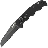 Spyderco Autonomy Automatic Knife, 3.7" H1 Blade, G10 Handle - C165GSBBK