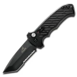 Gerber 06 Automatic Knife with Tanto Point and Serrated Blade