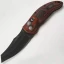 Hogue EX-A04 3.5in Automatic Knife with Red Lava G-Mascus Handle,34422