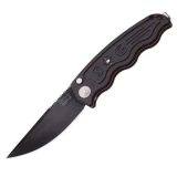 SOG Knives SOG-TAC Automatic Knife with Black Handle & TiNi Plain Edge