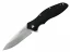 Kershaw Oso Sweet Assisted Opening Knife - SpeedSafe 3.1" Satin Blade, Black GFN Handles