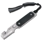 Boker Plus Cop Tool, 1.75" ComboEdge Fixed Blade Knife, Textured G-10 Handles