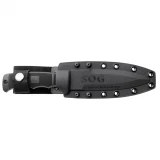SOG Seal Pup Elite Knife with Black TiNi Blade (Plain Edge, Kydex Sheath)