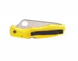 Spyderco Pacific Salt Pocket Knife (Yellow, Serrated Edge)