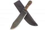 Condor Tool and Knife Hudson Bay Camp Knife, Carbon Steel Blade, Hardwood Handle, Leather Sheath