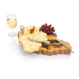 Picnic Time Grapes Cutting Board w/ Tools