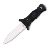 Bear & Son Cutlery 8 in. Ninja w/Leather Boot Clip Sheath