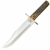 Bear & Sons Cutlery American Std. Bowie knife Genuine India Stag