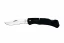 Bear & Son 3-3/4" Black Zytel Lightweight Lockback Single Blade Knife