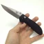 Benchmade 551 Griptilian Pocket Knife (Drop Point Plain Edge, Satin)