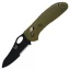Benchmade 550HG Griptilian Pocket Knife (Sheepsfoot ComboEdge, Olive D