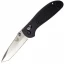 Benchmade 557 Mini-Griptilian Pocket Knife (Tanto Point Plain Edge, Sa