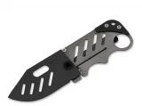 Boker Credit Card Knife, G10 Handle, Black Plain w/Clip