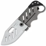 Boker Plus Credit Card Knife, G-10 Handle, Plain Edge Single Blade Pocket Knife