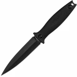 Kershaw Secret Agent Boot Knife, 4.4" Blade, GFN/Rubber Handle - 4007