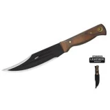 Condor Tool and Knife Jungle Bowie Knife, Walnut Handle, Black