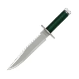 Master Cutlery Rambo First Blood Bowie Fixed Blade, Standard Edition K