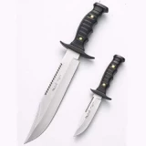 Muela of Spain Black Zamak & ABS Hndle's Fixed Blades