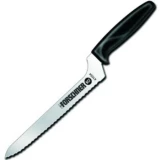 Victorinox 71/2'' Offset Sandwich Knife, Wavy Edge, Black Polypropylen