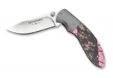 Browning 894 Brown For Her, MOBU Pink Single Blade Pocket Knife