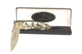 Browning Scrimshaw Pheasant Single Blade Pocket Knife